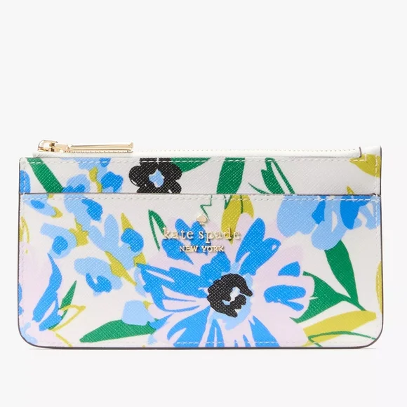 NWT Kate Spade Floral Crossbody + Matching Card Holder Set – Retail $448 - Picture 9 of 12